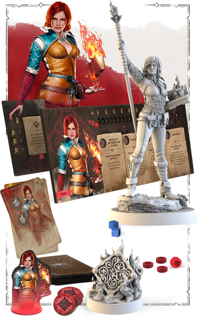 Gra planszowa Go on Board The Witcher: Path of Destiny - Triss & A Grain of Truth  POD-2TGT-EN (5905289602325) - obraz 2