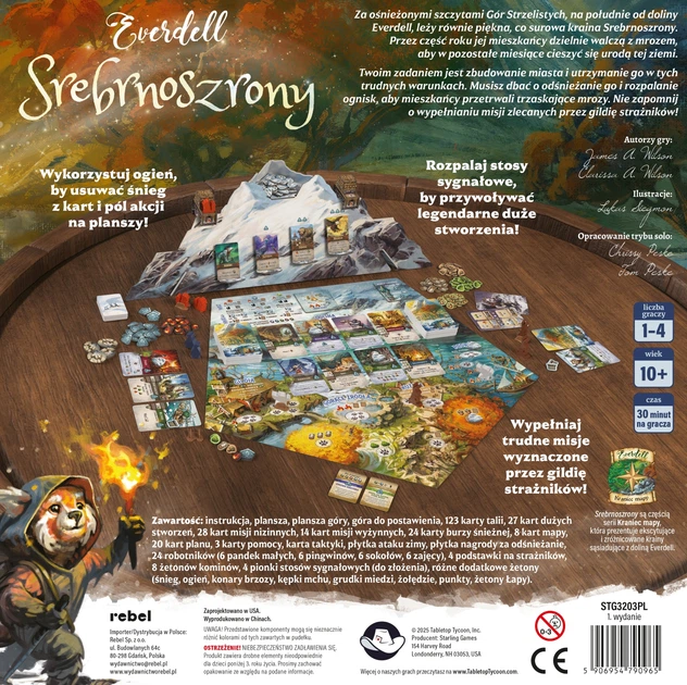 Gra planszowa Rebel Everdell: Srebrnoszrony STG3203PL (5906954790965) - obraz 9