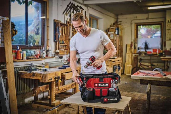 Качественная сумка Einhell Bag 45/29 : грузоподъемность до 20 кг (4530074) SDRT_54530074 - изображение 5