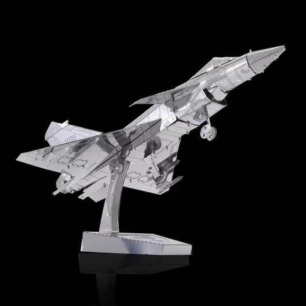 Конструктор металлический Shupin Истребитель J-10 - Фото 3 Конструктор металлический Shupin Истребитель J-10 - изображение 3
