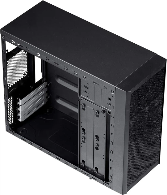 Корпус Fractal Design Core 1000 USB 3.0 (FD-CA-CORE-1000-USB3-BL) / без БП / Черный - Фото 3 Корпус Fractal Design Core 1000 USB 3.0 (FD-CA-CORE-1000-USB3-BL) / без БП / Черный - изображение 3