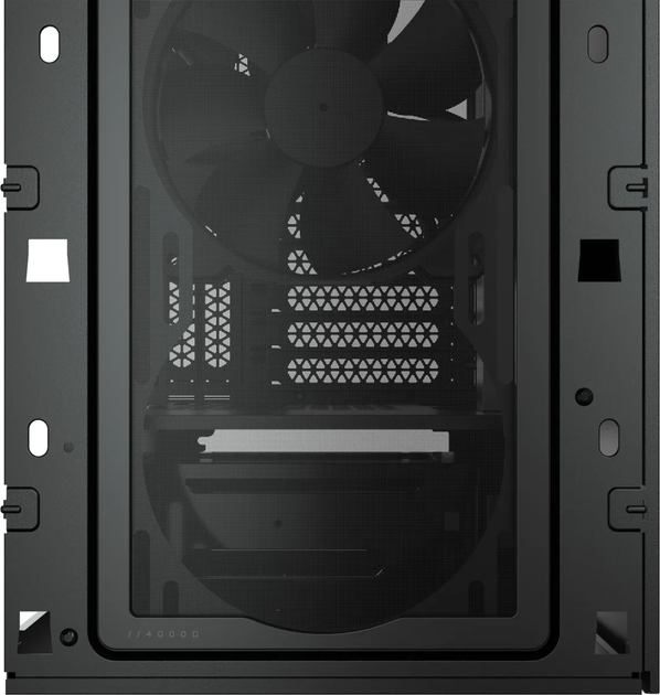 Корпус Corsair 4000D Airflow / Mid-Tower / Закаленное стекло / 2x120мм вентилятора / RapidRoute / USB Type-C / Черный - изображение 10