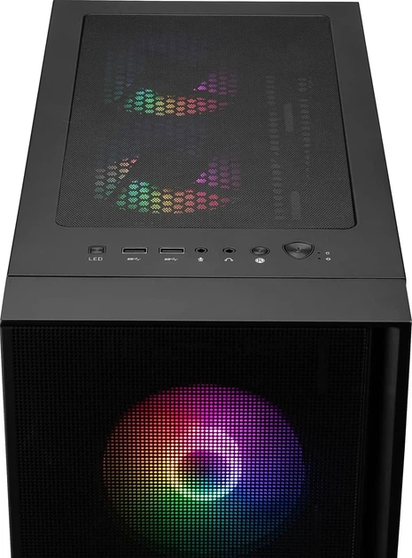 Корпус MSI MAG FORGE 120A AIRFLOW (306-7G23A21-809) / без БП / Черный - изображение 3