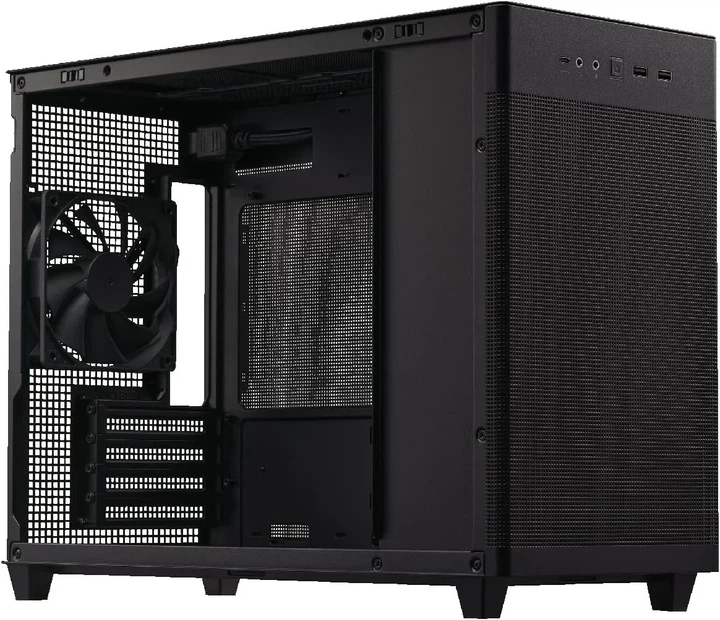 Корпус ASUS Prime AP201 / Micro-ATX / Mini-ITX / без БП / USB Type-C / 1x120mm / Черный - изображение 4