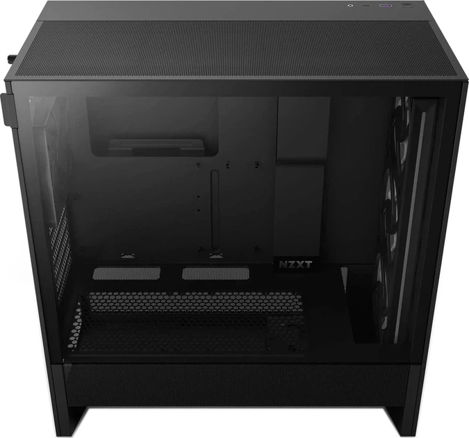 Корпус NZXT H5 Flow RGB (CC-H52FB-R1) / без БП / Черный - изображение 7