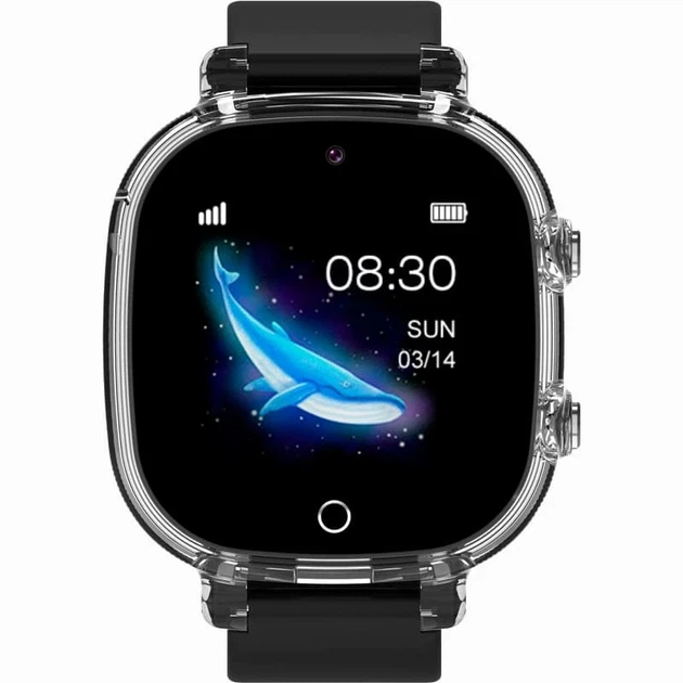 Дитячий смарт годинник Gelius Summer (GP-PK009) з GPS/4G/ESIM Black - изображение 2