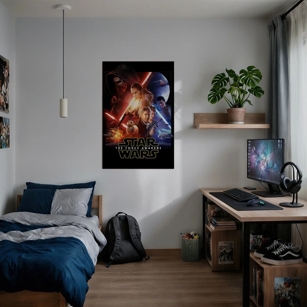 Интерьерная картина Звёздные Войны: Пробуждение Силы, Star Wars: Force Awekens (2015), 42×28 см (id0003) - изображение 3