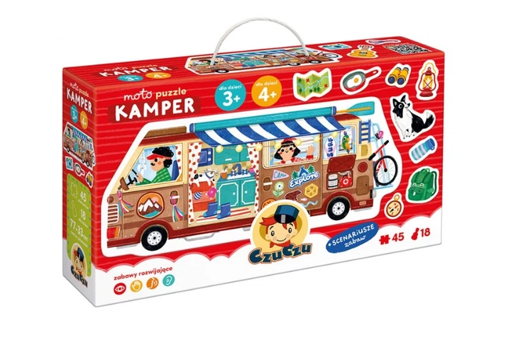 Puzzle CzuCzu Moto kamper 94492 (5902983494492) - obraz 3