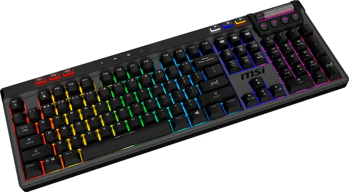 Клавіатура бездротова MSI Strike Pro Wireless Black (S11-43US214-CLA) - зображення 3