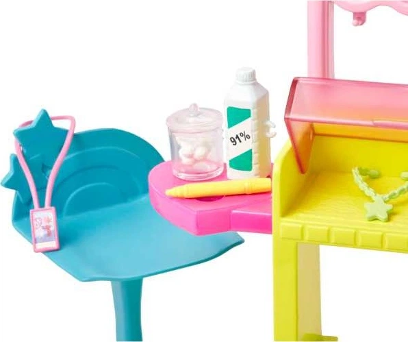 Lalka Mattel Barbie Skipper Pierwsza praca - Przekłuwanie uszu HKD78 (0194735101818) - obraz 6