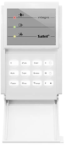 Klawiatura strefowa Satel INT-S-W White (5905033339057) - obraz 3