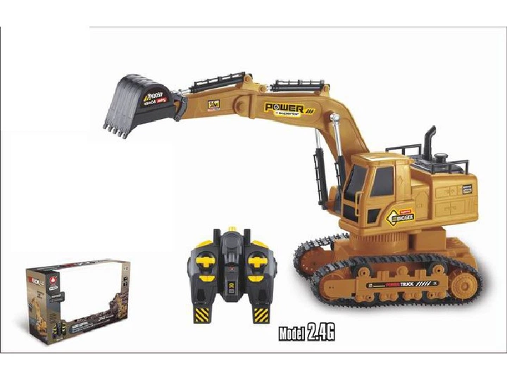 Будівельний екскаватор MalPlay RC Power 111627 (5901924238621) - зображення 2