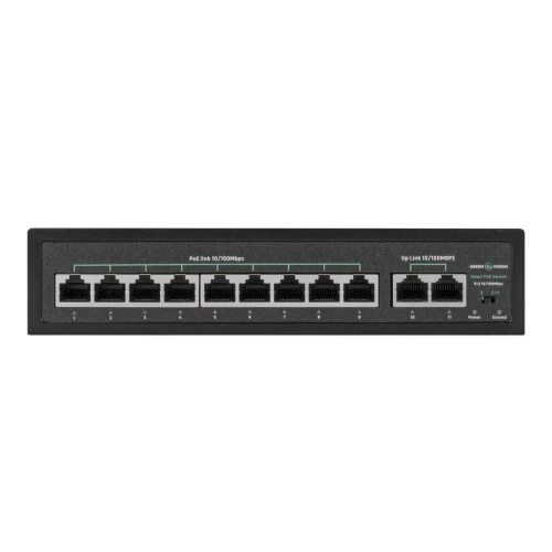 PoE комутатор Green Vision GV-016-D-09+2P - Фото 2 PoE комутатор Green Vision GV-016-D-09+2P - зображення 2