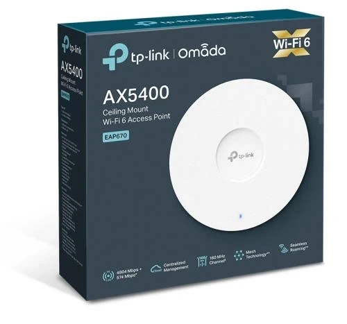Точка доступа TP-LINK EAP670 WiFi 6 - изображение 4