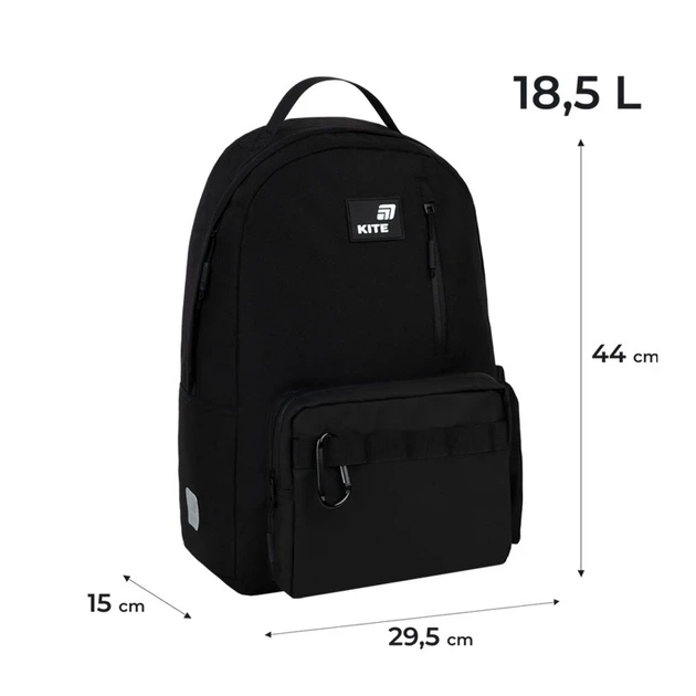 Рюкзак школьный для мальчика Kite K26-949L-3 Черный shop (4063276274847) - Фото 2 Рюкзак школьный для мальчика Kite K26-949L-3 Черный shop (4063276274847) - изображение 2