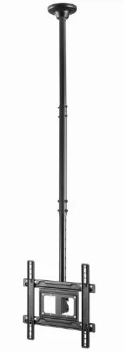Стельове кріплення для ТВ 32-70", Gembird, Black, похило-поворотне (CM-70ST-01) - Фото 2 Стельове кріплення для ТВ 32-70", Gembird, Black, похило-поворотне (CM-70ST-01) - зображення 2