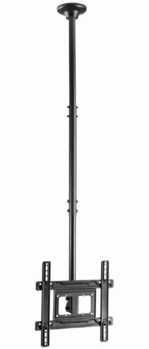 Стельове кріплення для ТВ 32-70", Gembird, Black, похило-поворотне (CM-70ST-01) - Фото 3 Стельове кріплення для ТВ 32-70", Gembird, Black, похило-поворотне (CM-70ST-01) - зображення 3