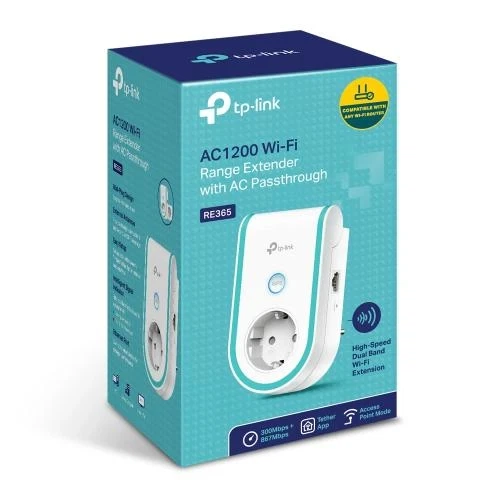 Точка доступа-усилитель TP-LINK RE365 Wi-Fi 802.11 ac, 1167Mb, 2 внутренних антенны - изображение 5