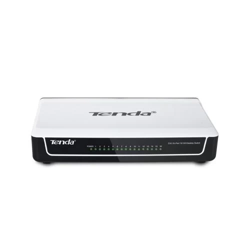 Комутатор Tenda S16, 16 LAN 10/100Mb - Фото 1 Комутатор Tenda S16, 16 LAN 10/100Mb - зображення 1