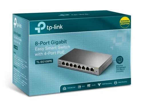 Коммутатор TP-LINK TL-SG108PE - изображение 5