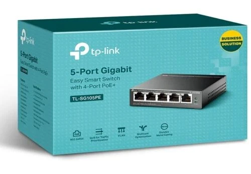 Коммутатор TP-LINK TL-SG105PE - Фото 4 Коммутатор TP-LINK TL-SG105PE - изображение 4