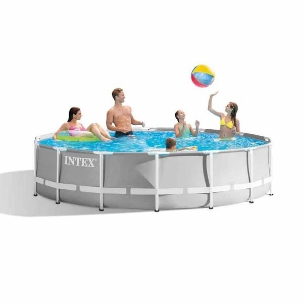Каркасний басейн Intex 26710 розміром 366 x 76 см для дачі та саду Зовнішній басейн міцний та зручний - изображение 3