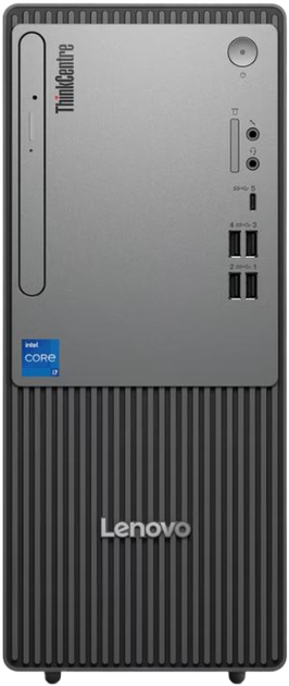 Комп'ютер Lenovo ThinkCentre neo 50t Gen 5 (12UD001WPB) Black - зображення 2