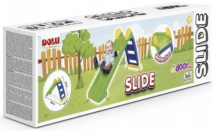 Гірка для дітей DOLU Зелена (3031) (8690089030313) - зображення 4
