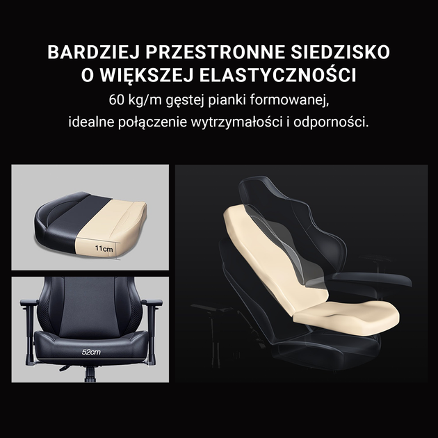 Крісло ігрове Anda Seat Phantom 3 Size L Fabric Dark Grey (AD18Y-06-GB-F) - зображення 10