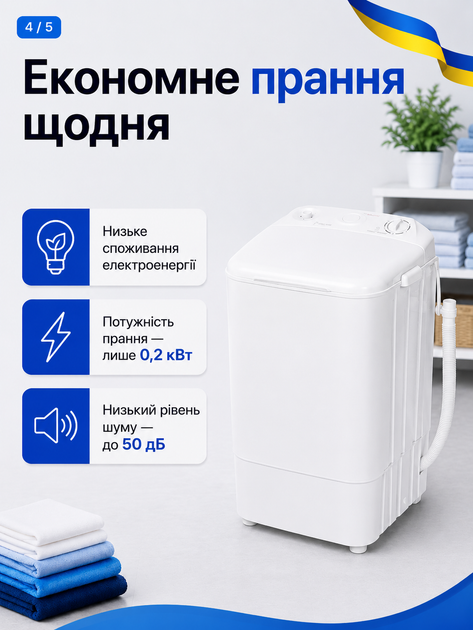 Стиральная машина полуавтомат Saturn ST-WM1616 - изображение 5