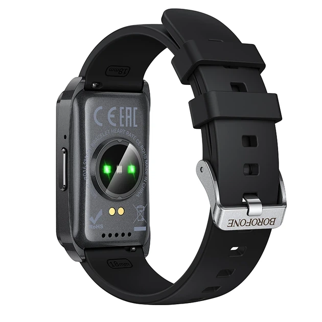 Фітнес-браслет BOROFONE BD16 37mm. 200 mAh. IP67 Smart bracelet Black - изображение 4