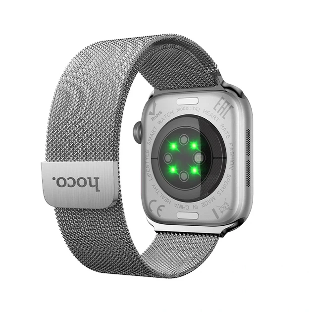 Смарт-годинник HOCO Y42 51mm. 200 mAh. IP67 Smart watch(call version) Silver - изображение 3