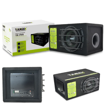 Активний сабвуфер TANBX TB-SW8 8" (20 см),800вт,4Ом компактний корпусний сабвуфер з підсилювачем(13361), - изображение 5