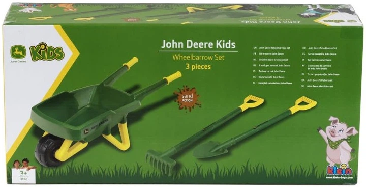 Zestaw Małego Ogrodnika Klein z taczką John Deere 3952 (4009847039521) - obraz 6
