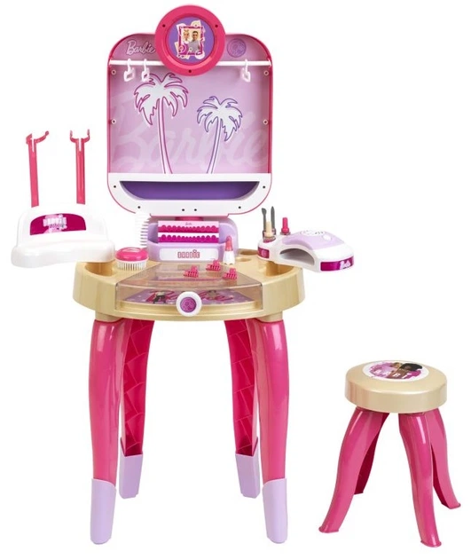 Туалетний столик Klein Barbie з лампою для манікюру 5721 (4009847057211) - зображення 2