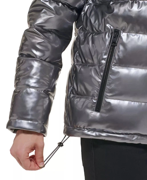 Мужская межсезонная куртка Guess р. XXL, серая - Фото 3 Мужская межсезонная куртка Guess р. XXL, серая - изображение 3