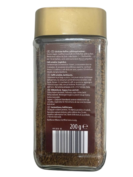 Кава розчинна Barissimo Gold 200г. - зображення 2