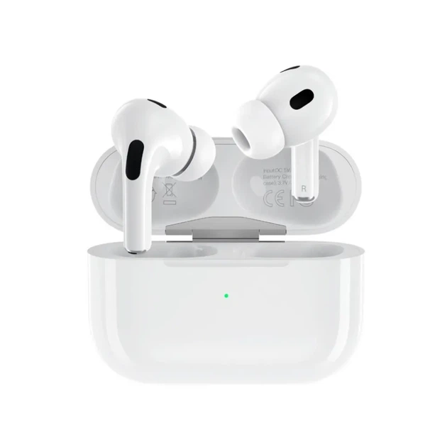 Навушники XO EV53 TWS Bluetooth 5.3, ANC шумозаглушення, бездротові, сенсорне керування, кейс, білі - Фото 1 Навушники XO EV53 TWS Bluetooth 5.3, ANC шумозаглушення, бездротові, сенсорне керування, кейс, білі - зображення 1
