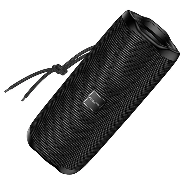 Портативная Bluetooth колонка Borofone BR100 Joy Sports, TWS, USB/TF, FM, беспроводная акустика, черная - Фото 3 Портативная Bluetooth колонка Borofone BR100 Joy Sports, TWS, USB/TF, FM, беспроводная акустика, черная - изображение 3