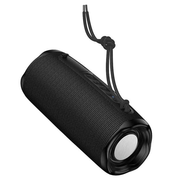 Портативная Bluetooth колонка Borofone BR100 Joy Sports, TWS, USB/TF, FM, беспроводная акустика, черная - Фото 4 Портативная Bluetooth колонка Borofone BR100 Joy Sports, TWS, USB/TF, FM, беспроводная акустика, черная - изображение 4