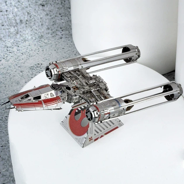 Конструктор металлический Shupin Star Wars Y-Wing Зоури (цветной) - изображение 2