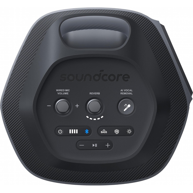 Портативна бездротова колонка Anker SoundCore Rave 3S 200W Bluetooth 5.3 Karaoke IPX4 Black (A31A3012) - зображення 6
