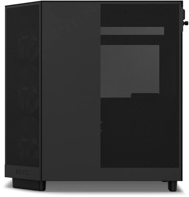 Корпус NZXT H6 Flow RGB (CC-H61FB-R1) / Mid-Tower / ATX, Micro-ATX, Mini-ITX / 3x120mm ARGB / 1xUSB Type-C / Без БЖ / Чорний - зображення 13