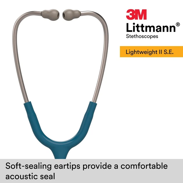 Стетоскоп 3M Littmann Lightweight II S.E. 71см Синий Б/В k4 - Фото 6 Стетоскоп 3M Littmann Lightweight II S.E. 71см Синий Б/В k4 - изображение 6