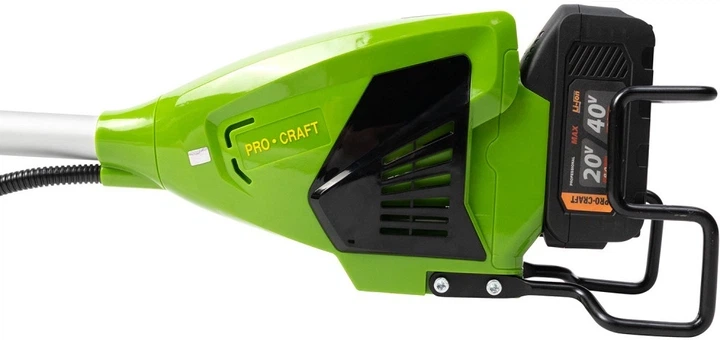 Акумуляторний тример Procraft ATA40B (1 АКБ та ЗП) (030410) - Фото 9 Акумуляторний тример Procraft ATA40B (1 АКБ та ЗП) (030410) - зображення 9