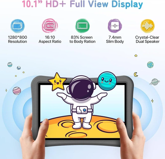 Планшет 10" UMIDIGI G5 (4+4)/128 ГБ 4G 2-SIM 8 ядер Android 13 6000 mAh Cерый - Фото 4 Планшет 10" UMIDIGI G5 (4+4)/128 ГБ 4G 2-SIM 8 ядер Android 13 6000 mAh Cерый - изображение 4