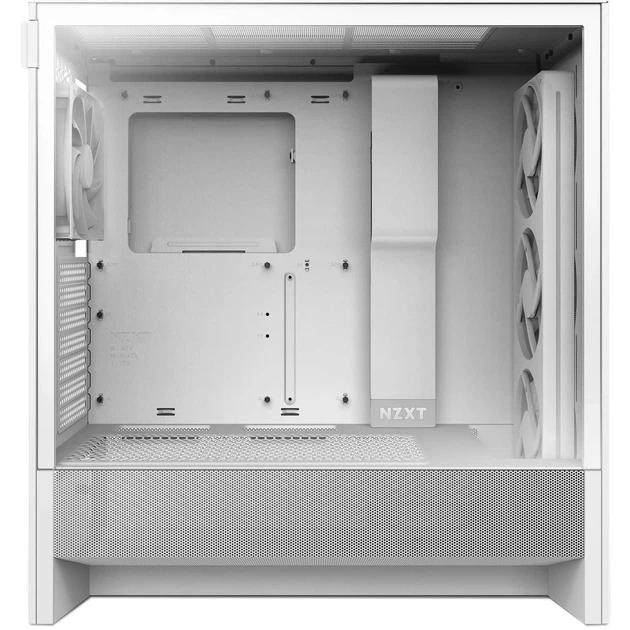 Корпус NZXT H5 Flow RGB (CC-H52FW-R1) / без БЖ / Білий - зображення 6