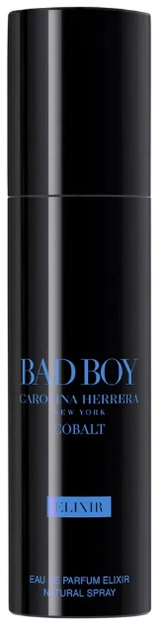 Мініатюра Парфумована вода для чоловіків Carolina Herrera Bad Boy Cobalt Elixir 10 мл (8411061083802) - Фото 1 Мініатюра Парфумована вода для чоловіків Carolina Herrera Bad Boy Cobalt Elixir 10 мл (8411061083802) - зображення 1