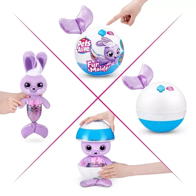 Интерактивная игрушка Pets & Robo Alive Furmaids Кролик Старлет (9555B) - изображение 2