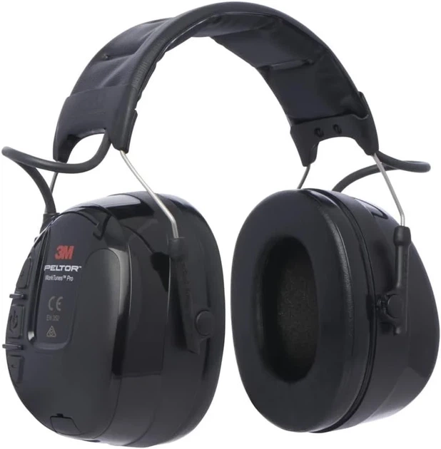 Наушники 3M Peltor HRXS220A / Активное шумоподавление / Черные Б/В k1 - изображение 3